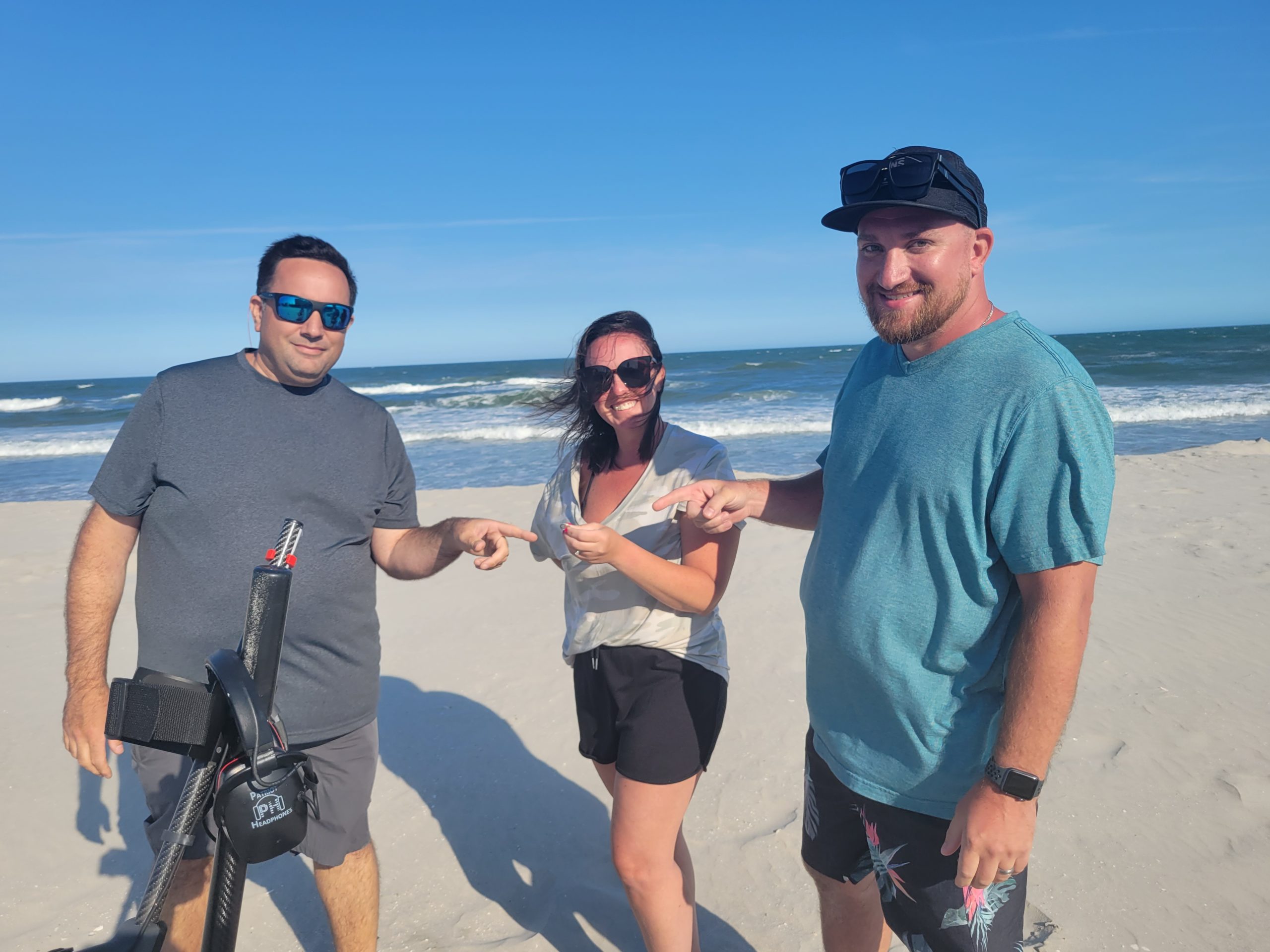 Find a lost ring on the beach in North Wildwood