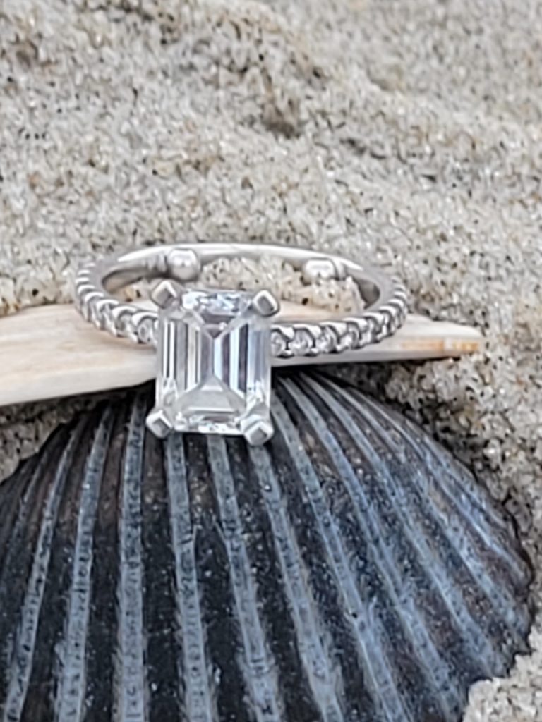 lost ring in the sand