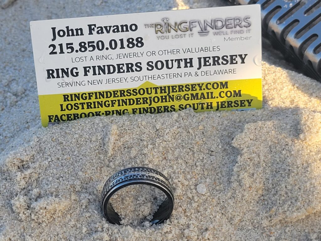 cape may new jersey ring finder