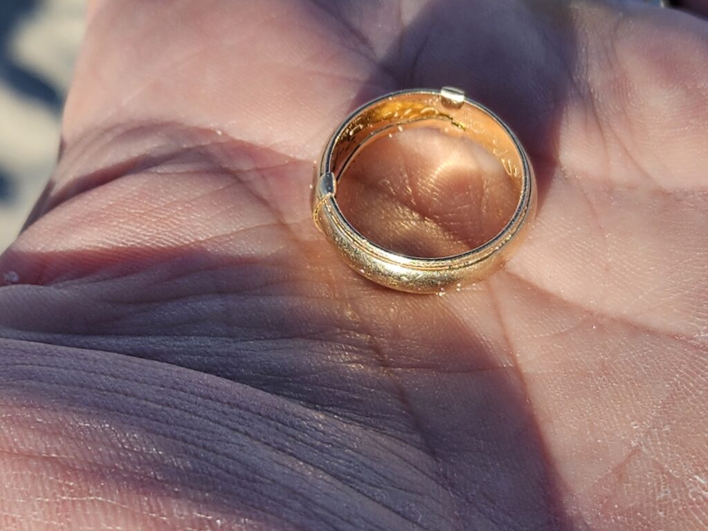 Wedding band in the sand ocean city nj