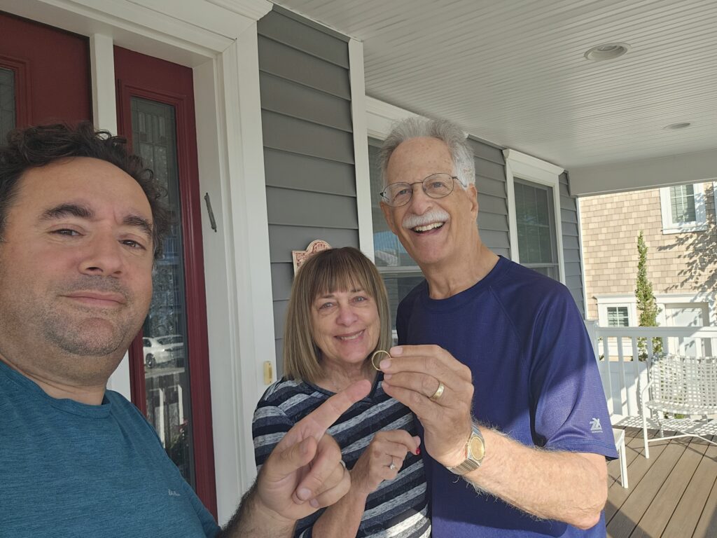 John Favano Ring Finder Finds lost ring in the snow or leaves