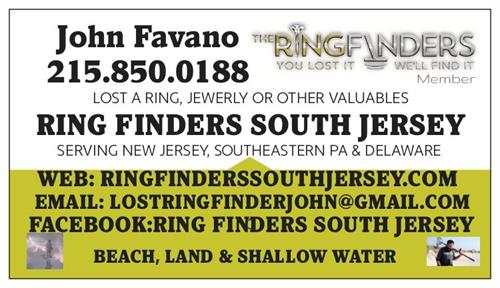 Jersey Shore Ring Finder, Ring Finders South jersey, NJ Ring FInder