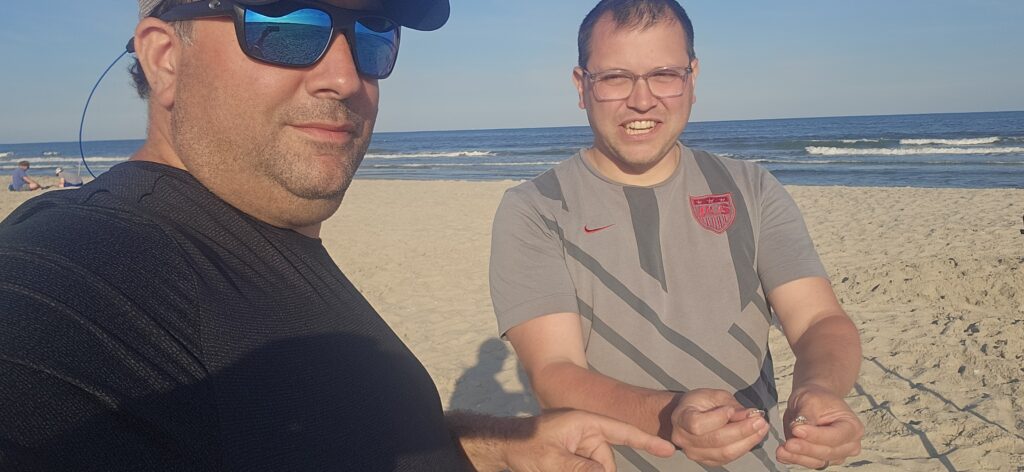 Can you find a lost ring in the sand? Metal Detecting Service, Ocean City NJ, Rent Metal Detector