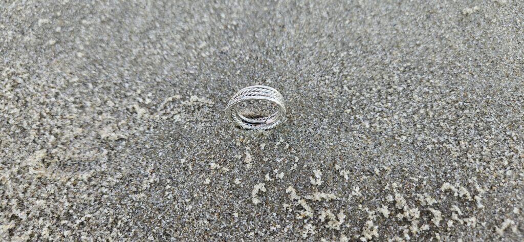 find lost ring on beach